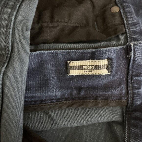 John Varvatos Wight Studded Skinny Jeans Mens Size 33 - Picture 10 of 15